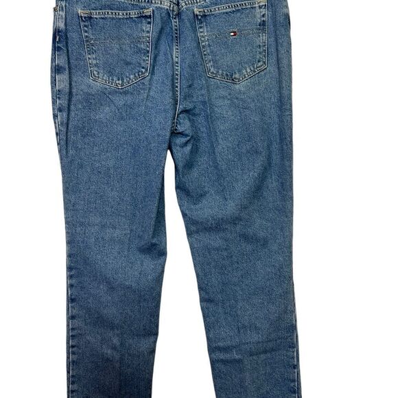 Tommy Hilfiger Womens 16/R31 Relaxed Straight Leg High Waist Denim Jeans - Picture 5 of 16